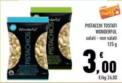 Wonderful - Pistacchi Tostati Wonderful - Pistacchi Tostati