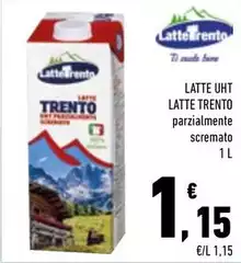 Latte trento - Latte UHT Latte trento - Latte UHT