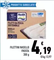 Frosta - Filettini Nasello Frosta - Filettini Nasello
