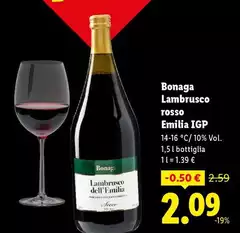 Bonaga - Lambrusco Rosso Emilia IGP
