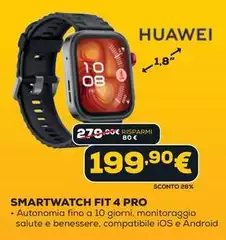 Huawei - Smartwatch Fit 4 Pro