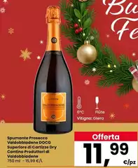 Cartizze - Spumante Prosecco Valdobbiadene DOCG Superiore Di Cartizzo Dry Cantina Produzione Di Valdopologie Cartizze - Spumante Prosecco Valdobbiadene DOCG Superiore Di Cartizzo Dry Cantina Produzione Di Valdopologie