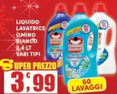 Omino Bianco - Liquido Lavatrice Omino Bianco - Liquido Lavatrice