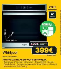 Whirlpool - Forno Da Incasso WOI4IS8HM0SXA