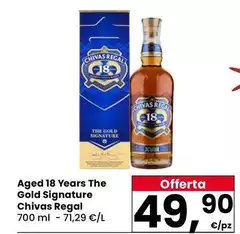 Chivas Regal - Aged 18 Years The Gold Signature