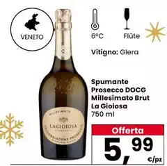 La Gioiosa - Spumante Prosecco DOCG Millesimato Brut La Gioiosa - Spumante Prosecco DOCG Millesimato Brut