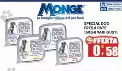 Monge - Special Dog Fresh Pate Monge - Special Dog Fresh Pate
