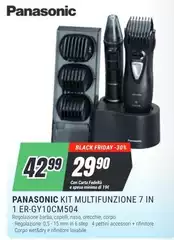 Panasonic - Kit Multifunzione 7 In 1 Er-GY10CM504 Panasonic - Kit Multifunzione 7 In 1 Er-GY10CM504