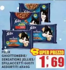 Felix - Ghiottonerie/ Sensations Jellies/Sfillaccetti Gusti Assortiti Felix - Ghiottonerie/ Sensations Jellies/Sfillaccetti Gusti Assortiti