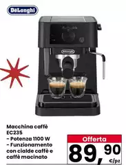 De Longhi - Macchina Caffè EC235 De Longhi - Macchina Caffè EC235