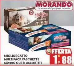 Morando - Migliorgatto Multipack Vaschette