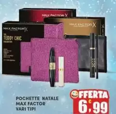 Max Factor - Pochette Natale Max Factor - Pochette Natale