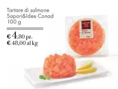 Conad - Tartare Di Salmone Sapori&Idee Conad - Tartare Di Salmone Sapori&Idee