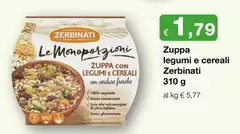 Zerbinati - Zuppa Legumi E Cereali Zerbinati - Zuppa Legumi E Cereali