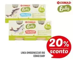 Conad - Linea Omogeneizzati Bio Baby Conad - Linea Omogeneizzati Bio Baby