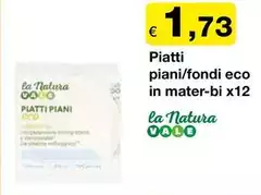 Cuor di natura - Piatti Piani/Fondi Eco In Mater-Bi Cuor di natura - Piatti Piani/Fondi Eco In Mater-Bi