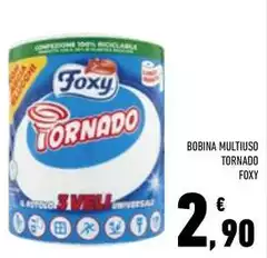 Foxy - Bobina Multiuso Tornado Foxy - Bobina Multiuso Tornado
