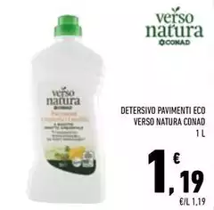 Conad - Detersivo Pavimenti Eco Verso Natura