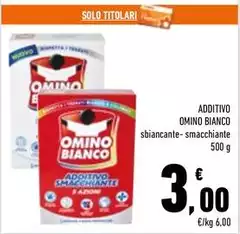 Omino Bianco - Additivo Omino Bianco - Additivo