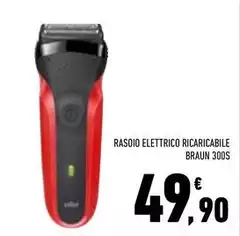 Braun - Rasoio Elettrico Ricaricabile Braun - Rasoio Elettrico Ricaricabile