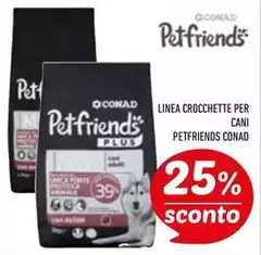 Conad - Linea Crocchette Per Cani Petfriends Conad - Linea Crocchette Per Cani Petfriends