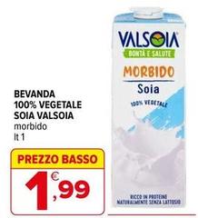 Valsoia - Bevanda 100% Vegetale Soia