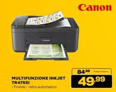 Canon - Multifunzione Inkjet TR4755I