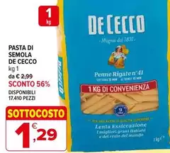 De Cecco - Pasta Di Semola