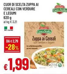 Cuor di scelta - Zuppa Ai Cereali Con Verdure E Legumi Cuor di scelta - Zuppa Ai Cereali Con Verdure E Legumi