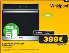 Whirlpool - Forno Da Incasso WOI4IS8HM0SXA
