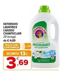 Chanteclair - Detersivo Lavatrice Liquido Chanteclair - Detersivo Lavatrice Liquido