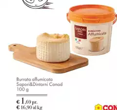 Sapori & piaceri - Burrata Affumicata Sapori & piaceri - Burrata Affumicata
