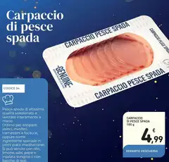 Ottimo - Carpaccio Di Pesce Spada Ottimo - Carpaccio Di Pesce Spada