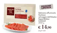 Sapori - Salmone Affumicato Sockeye Selvaggio Dell'Alaska &Idee Sapori - Salmone Affumicato Sockeye Selvaggio Dell'Alaska &Idee