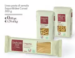 Linea - Sapori&Idee Pasta Di Semola Linea - Sapori&Idee Pasta Di Semola