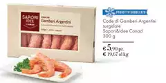 Sapori - &Idee Code Di Gamberi Argentini Surgelate Sapori - &Idee Code Di Gamberi Argentini Surgelate