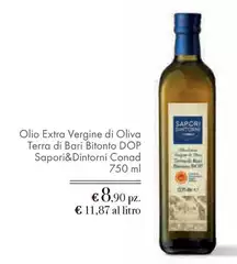 Oliva - Olio Extra Vergine Di Terra Di Bari Bitonto DOP Sapori&Dintorni Oliva - Olio Extra Vergine Di Terra Di Bari Bitonto DOP Sapori&Dintorni