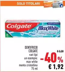 Colgate - Dentifricio Colgate - Dentifricio