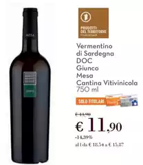 Solo - Vermentino Di Sardegna DOC Solo - Vermentino Di Sardegna DOC