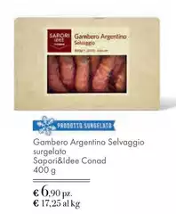 Sapori - Gambero Argentino Selvaggio Surgelato &Idee Sapori - Gambero Argentino Selvaggio Surgelato &Idee