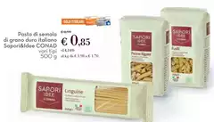 Conad - Sapori&Idee Pasta Di Semola Di Grano Duo Italiano Conad - Sapori&Idee Pasta Di Semola Di Grano Duo Italiano