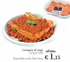Take Away - Lasagne Al Ragù Take Away - Lasagne Al Ragù