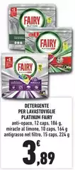 Fairy - Detergente Per Lavastoviglie Platinum