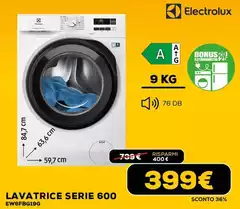Electrolux - Lavatrice Serie 600