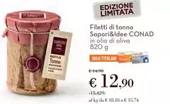 Conad -  Filetti Di Tonno Sapori&Idee