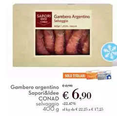 Cucina e Sapori - Gambero Argentino Cucina e Sapori - Gambero Argentino