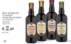 Mastri birrai umbri - Birra Artigianale I Cavalieri Mastri birrai umbri - Birra Artigianale I Cavalieri