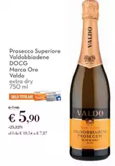 Valdo - Prosecco Superiore bbiadene DOCG Marca Oro Valdo - Prosecco Superiore bbiadene DOCG Marca Oro