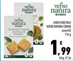 Conad - Linea Vegetale Verso Natura Conad - Linea Vegetale Verso Natura