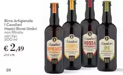 Mastri birrai umbri - Birra Artigianale I Cavalieri Mastri birrai umbri - Birra Artigianale I Cavalieri